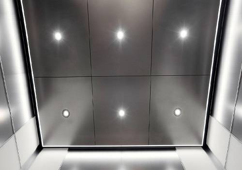 میزان روشنایی مناسب داخل کابین آسانسور -ضامن صنعت